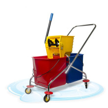 15L/35L/36L/50L/Double Mop Wringer Trolley Down-press Side-press Double Wringer Mop bucket